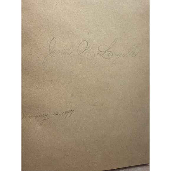 Very Rare! Health Reader, No. 1 - 1893 Vintage - Picture 5 of 7